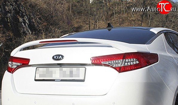 5 999 р. Спойлер M-VRS KIA Optima 3 TF дорестайлинг седан (2010-2013) (Неокрашенный)  с доставкой в г. Пермь