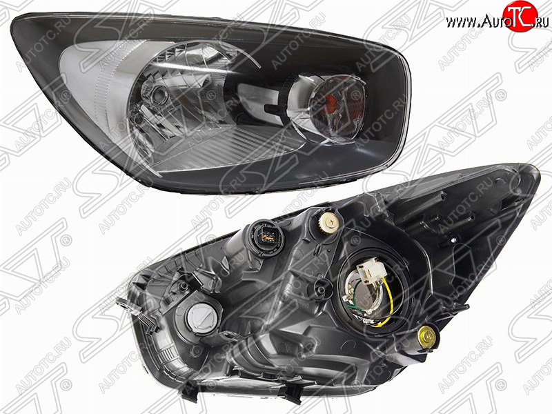 4 999 р. Правая передняя фара SAT KIA Picanto 2 TA хэтчбэк 3 дв. дорестайлинг (2011-2015)  с доставкой в г. Пермь