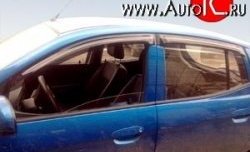 Дефлекторы окон (ветровики) Novline 4 шт KIA Picanto  1 SA хэтчбэк 5 дв. (2003-2007) дорестайлинг
