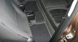 2 024 р. Коврик в салони Element 5 шт. (текстиль) (3 дв.) KIA Picanto 2 TA хэтчбэк 3 дв. дорестайлинг (2011-2015)  с доставкой в г. Пермь. Увеличить фотографию 3