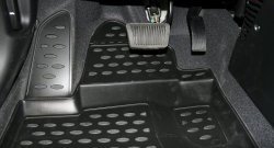 1 349 р. Комплект ковриков в салон Element 4 шт. (полиуретан) KIA Picanto 2 TA хэтчбэк 3 дв. дорестайлинг (2011-2015)  с доставкой в г. Пермь. Увеличить фотографию 2