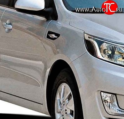 4 389 р. Переднее правое крыло Стандартное KIA Rio 3 QB хэтчбек 5 дв. рестайлинг (2015-2017) (Окрашенное)  с доставкой в г. Пермь