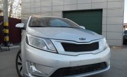 3 639 р. Решётка радиатора Pandora KIA Rio 3 QB хэтчбек 5 дв. дорестайлинг (2011-2015) (Неокрашенная)  с доставкой в г. Пермь. Увеличить фотографию 8