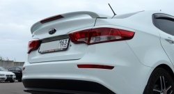 5 799 р. Спойлер BS KIA Rio 3 QB рестайлинг седан (2015-2017) (Неокрашенный)  с доставкой в г. Пермь. Увеличить фотографию 7