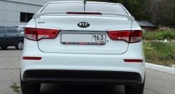 5 799 р. Спойлер BS KIA Rio 3 QB рестайлинг седан (2015-2017) (Неокрашенный)  с доставкой в г. Пермь. Увеличить фотографию 8