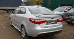 2 549 р. Спойлер LitCompany KIA Rio 3 QB рестайлинг седан (2015-2017) (Неокрашенный)  с доставкой в г. Пермь. Увеличить фотографию 2
