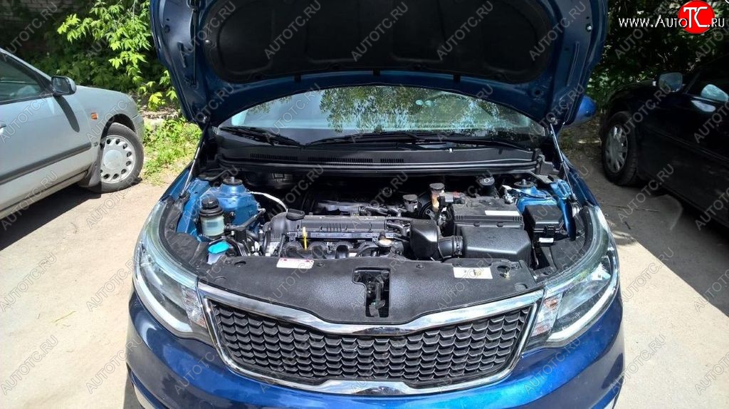 2 199 р. Газовые упоры капота Berkut KIA Rio 3 QB хэтчбек 5 дв. рестайлинг (2015-2017)  с доставкой в г. Пермь