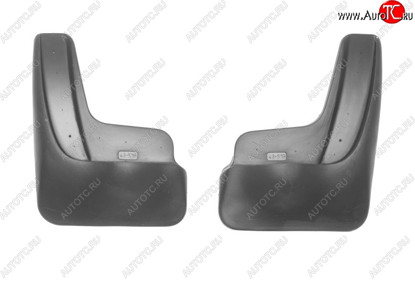 1 099 р. Брызговики задние HB Norplast KIA Rio 3 QB хэтчбек 5 дв. дорестайлинг (2011-2015)  с доставкой в г. Пермь