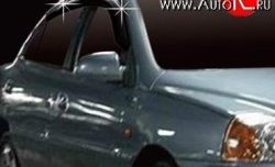 1 139 р. Дефлектора окон Avtoclover KIA Rio 3 QB дорестайлинг седан (2011-2015)  с доставкой в г. Пермь. Увеличить фотографию 3