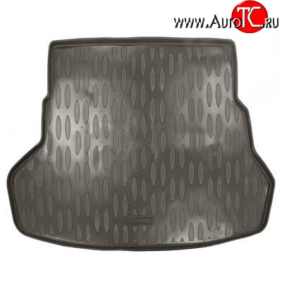 1 599 р. Коврик в багажник Aileron (полиуретан)  KIA Rio  3 QB (2011-2017) дорестайлинг седан, рестайлинг седан  с доставкой в г. Пермь