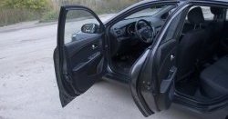 2 449 р. Накладки на порожки автомобиля RA v2  KIA Rio  3 QB (2015-2017) рестайлинг седан  с доставкой в г. Пермь. Увеличить фотографию 3
