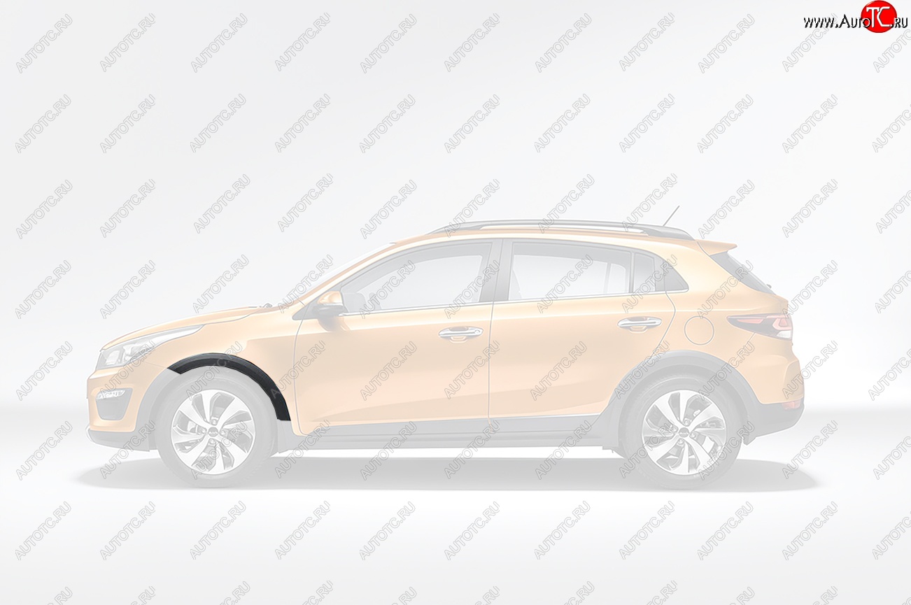 1 999 р. Передняя левая накладка на колёсную арку Оригинал KIA Rio X-line (2017-2021)  с доставкой в г. Пермь