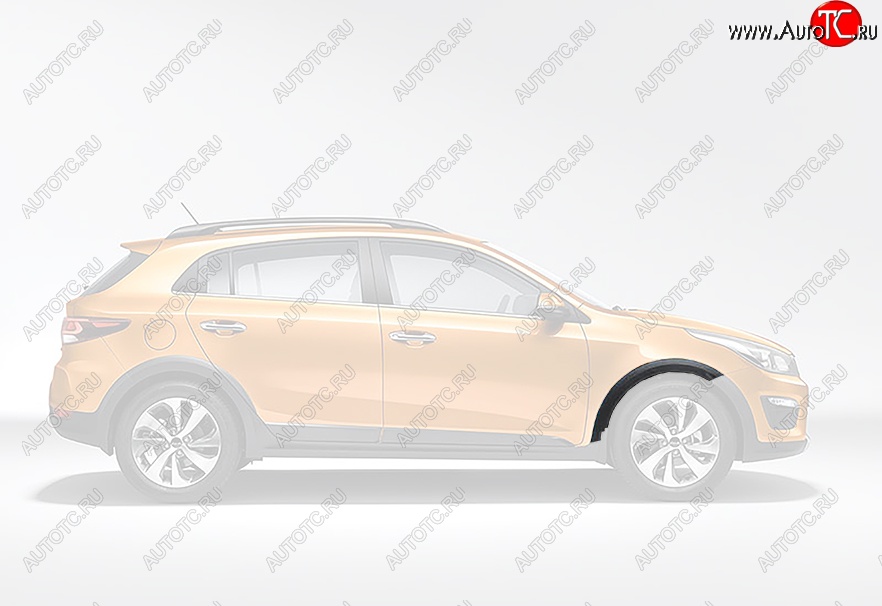 2 599 р. Передняя правая накладка на колёсную арку Оригинал KIA Rio X-line (2017-2021)  с доставкой в г. Пермь