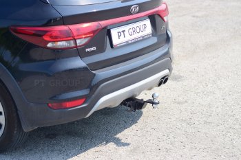 16 619 р. Фаркоп Petroil Tuning (съемный квадрат) KIA Rio X-line (2017-2021)  с доставкой в г. Пермь. Увеличить фотографию 3