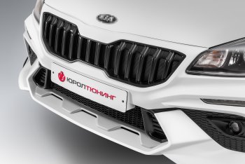 18 799 р. Передний бампер ROTOR  KIA Rio ( 4 FB,  4 YB) (2016-2025) дорестайлинг седан, дорестайлинг, хэтчбэк, рестайлинг седан, рестайлинг, хэтчбэк (Неокрашенный, без накладок ДХО)  с доставкой в г. Пермь. Увеличить фотографию 4