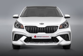 18 799 р. Передний бампер ROTOR  KIA Rio ( 4 FB,  4 YB) (2016-2025) дорестайлинг седан, дорестайлинг, хэтчбэк, рестайлинг седан, рестайлинг, хэтчбэк (Неокрашенный, без накладок ДХО)  с доставкой в г. Пермь. Увеличить фотографию 6