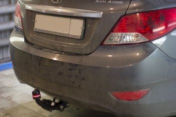9 699 р. Фаркоп Bosal-Oris. (тип шара A) Hyundai Solaris HCR седан дорестайлинг (2017-2020)  с доставкой в г. Пермь. Увеличить фотографию 2