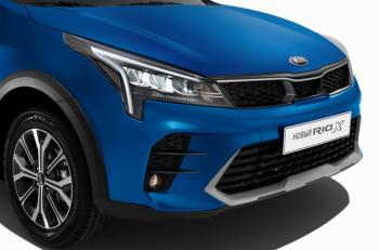 12 999 р. Передний бампер (оригинал) KIA KIA Rio X рестайлинг (2020-2025) (Неокрашенный)  с доставкой в г. Пермь. Увеличить фотографию 2