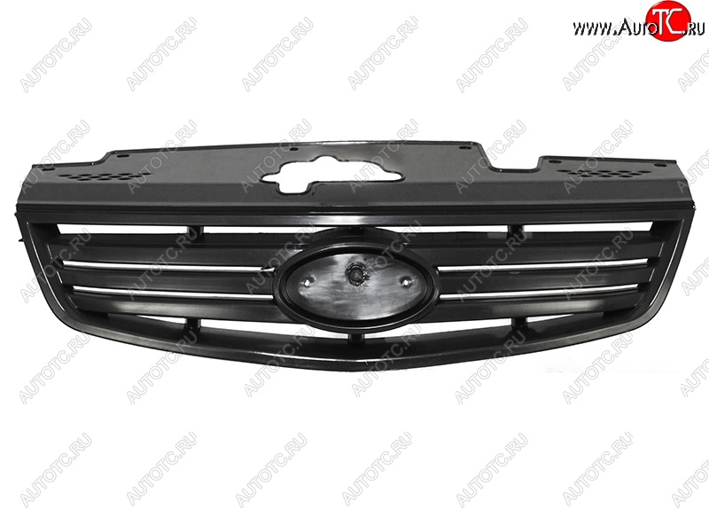 1 229 р. Решетка радиатора SAT KIA Rio 2 JB дорестайлинг, хэтчбэк 5 дв. (2005-2009) (Неокрашенная)  с доставкой в г. Пермь