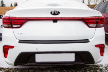 679 р. Защитная накладка заднего бампера Тюн-Авто KIA Rio 4 FB дорестайлинг седан (2016-2020)  с доставкой в г. Пермь. Увеличить фотографию 2