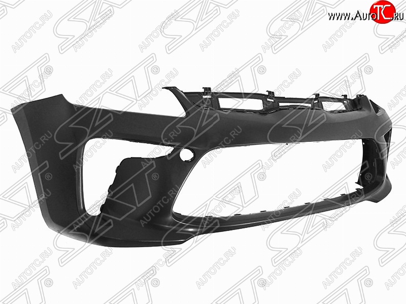 1 159 р. Передний бампер SAT KIA Rio 4 FB дорестайлинг седан (2016-2020) (Неокрашенный)  с доставкой в г. Пермь