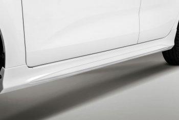 Пластиковые пороги Kudos KIA Rio  4 FB (2016-2025) дорестайлинг седан, рестайлинг седан