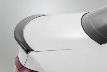 3 899 р. Лип-спойлер Kudos KIA Rio 4 FB дорестайлинг седан (2016-2020) (Неокрашенный)  с доставкой в г. Пермь. Увеличить фотографию 2