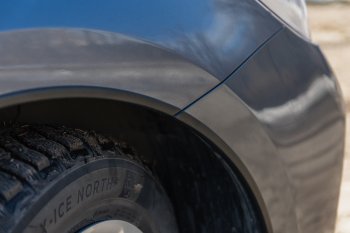 4 549 р. Защитные накладки на арки ArtForm KIA Rio 4 FB дорестайлинг седан (2016-2020) (Поверхность: шагрень)  с доставкой в г. Пермь. Увеличить фотографию 4