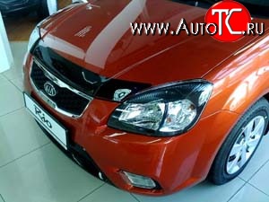 2 069 р. Дефлектор капота NovLine KIA Rio 2 JB дорестайлинг седан (2005-2009)  с доставкой в г. Пермь