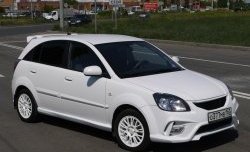10 999 р. Передний бампер Vita Dm KIA Rio 2 JB дорестайлинг, хэтчбэк 5 дв. (2005-2009) (Без сетки, Неокрашенный)  с доставкой в г. Пермь. Увеличить фотографию 6