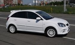 10 999 р. Передний бампер Vita Dm KIA Rio 2 JB дорестайлинг, хэтчбэк 5 дв. (2005-2009) (Без сетки, Неокрашенный)  с доставкой в г. Пермь. Увеличить фотографию 7