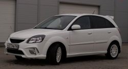 4 599 р. Комплект порогов Vita Dm KIA Rio 2 JB дорестайлинг, хэтчбэк 5 дв. (2005-2009) (Неокрашенные)  с доставкой в г. Пермь. Увеличить фотографию 2