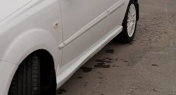 4 599 р. Комплект порогов Vita Dm KIA Rio 2 JB дорестайлинг, хэтчбэк 5 дв. (2005-2009) (Неокрашенные)  с доставкой в г. Пермь. Увеличить фотографию 3