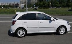 4 599 р. Комплект порогов Vita Dm KIA Rio 2 JB дорестайлинг, хэтчбэк 5 дв. (2005-2009) (Неокрашенные)  с доставкой в г. Пермь. Увеличить фотографию 9