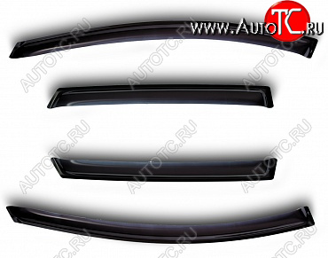3 199 р. Дефлектора окон SIM KIA Sorento XM дорестайлинг (2009-2012)  с доставкой в г. Пермь
