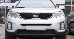 Сетка на бампер Novline KIA Sorento  XM (2012-2015) рестайлинг