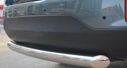 17 899 р. Одинарная защита заднего бампера из трубы диаметром 76 мм SLITKOFF  KIA Sorento  XM (2012-2015) рестайлинг  с доставкой в г. Пермь. Увеличить фотографию 3