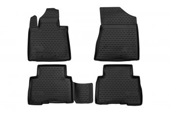 Комплект ковриков в салон с повышенной износостойкостью Format KIA Sorento  XM (2012-2015) рестайлинг