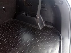 1 749 р. Коврик в багажник (7 мест со сложенным 3 рядом) Aileron  KIA Sorento  UM/Prime (2014-2020) дорестайлинг, рестайлинг  с доставкой в г. Пермь. Увеличить фотографию 3
