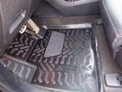 1 699 р. Коврики в салон Aileron 3D KIA Sorento UM/Prime дорестайлинг (2014-2018)  с доставкой в г. Пермь. Увеличить фотографию 2