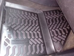 1 699 р. Коврики в салон Aileron 3D KIA Sorento UM/Prime дорестайлинг (2014-2018)  с доставкой в г. Пермь. Увеличить фотографию 3