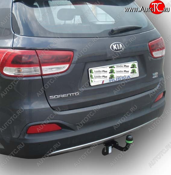 7 499 р. Фаркоп (дизель) Лидер Плюс. KIA Sorento UM/Prime рестайлинг (2018-2020) (Без электропакета)  с доставкой в г. Пермь