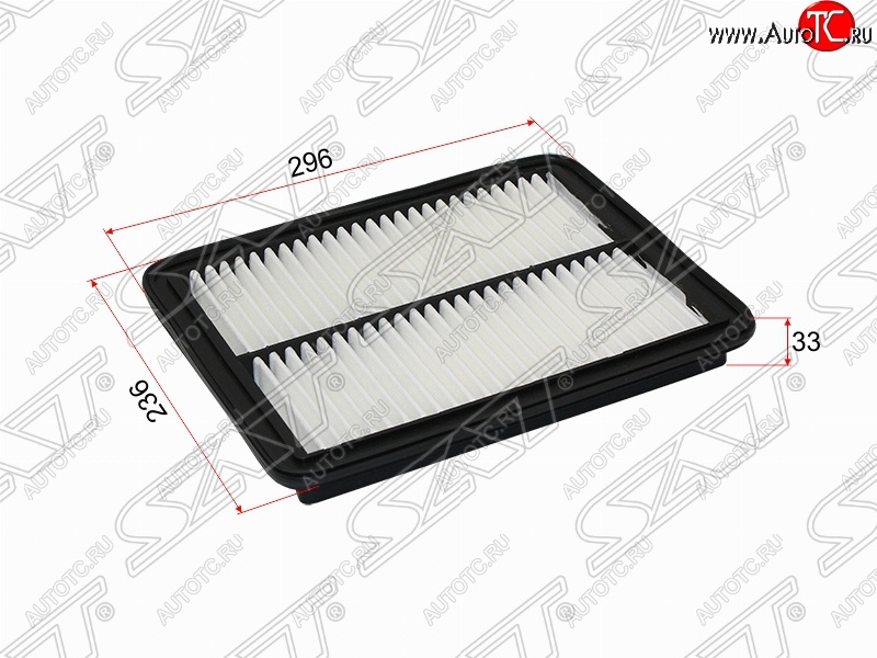 299 р. Фильтр воздушный двигателя SAT (2.4/2.5/3.5)  KIA Sorento  BL (2002-2010) дорестайлинг, рестайлинг  с доставкой в г. Пермь