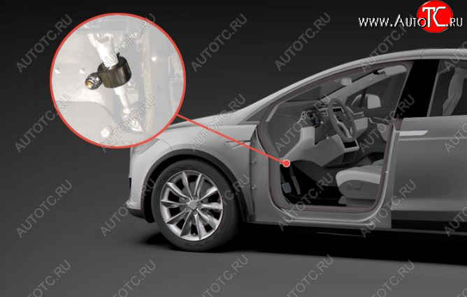 9 089 р. Замок рулевого вала FORTUS (штыревой) KIA Sorento XM рестайлинг (2012-2015)  с доставкой в г. Пермь