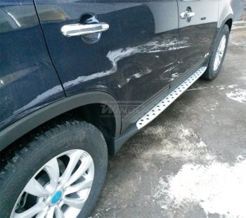 10 199 р. Подножки боковые WINBO OE Style  KIA Sorento  XM (2009-2015) дорестайлинг, рестайлинг  с доставкой в г. Пермь. Увеличить фотографию 4