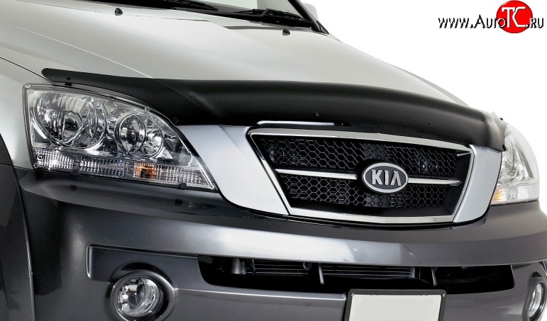4 599 р. Дефлектор капота NovLine KIA Sorento BL дорестайлинг (2002-2006)  с доставкой в г. Пермь