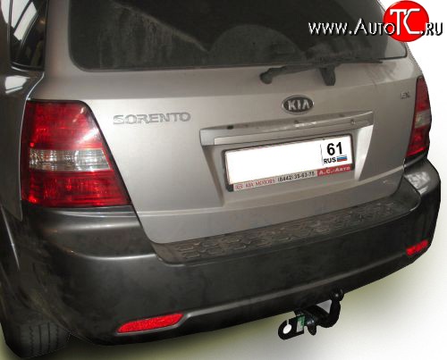 8 099 р. Фаркоп Лидер Плюс.  KIA Sorento  BL (2006-2010) рестайлинг (Без электропакета)  с доставкой в г. Пермь