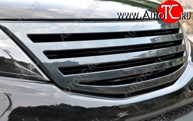 6 899 р. Решётка радиатора CT v1 KIA Sorento XM дорестайлинг (2009-2012) (Неокрашенная)  с доставкой в г. Пермь