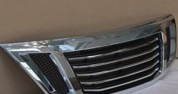 13 299 р. Решётка радиатора CT v2 KIA Sorento XM дорестайлинг (2009-2012) (Неокрашенная)  с доставкой в г. Пермь. Увеличить фотографию 2