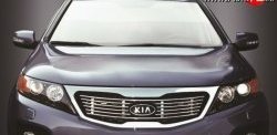 Декоративная вставка решетки радиатора Novline KIA Sorento XM дорестайлинг (2009-2012)